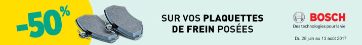 offre promo plaquette de freins