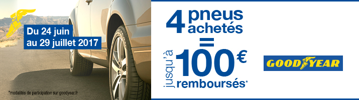 offre GOODYEAR pneus