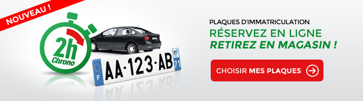 plaques immatriculation