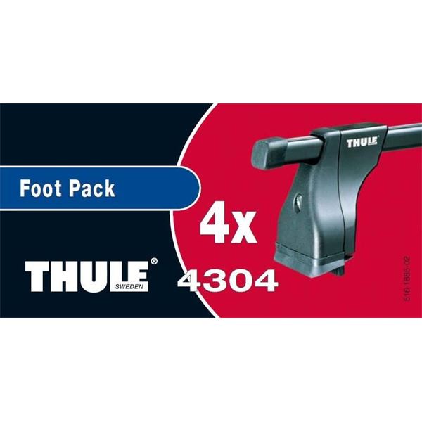 Pieds pour barres de toit Thule Rapid Fixpoint 4304 Pieds pour barres de toit Thule Rapid Fixpoint 4304