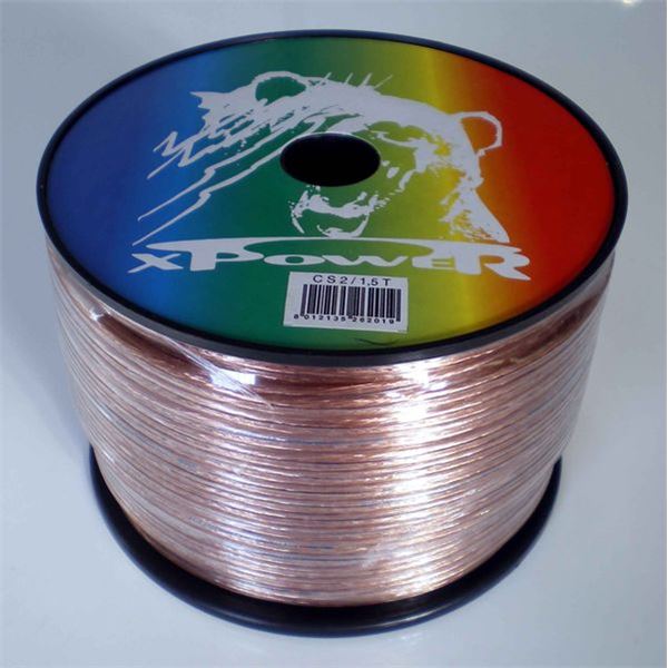 Câble haut-parleurs transparent 4 mm² Câble haut-parleurs transparent 4 mm²