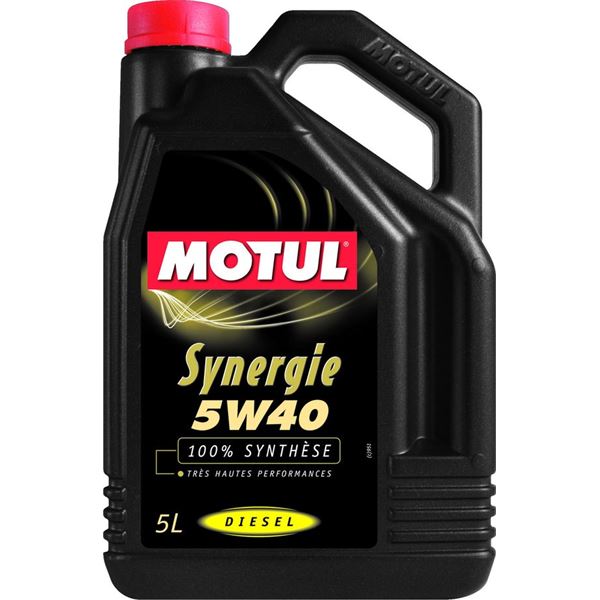Huile moteur MOTUL Synergie Diesel 5W40 5L Huile moteur MOTUL Synergie Diesel 5W40 5L