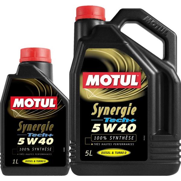 Huile moteur MOTUL Synergie 5W40 Diesel lot de 5 litres + 1 litre gratuit Huile moteur MOTUL Synergie 5W40 Diesel lot de 5 litres + 1 litre gratuit