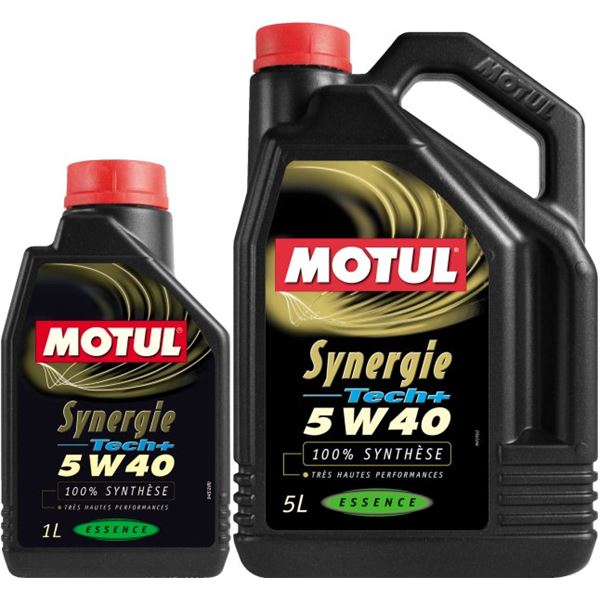 Huile moteur MOTUL Synergie 5W40 Essence lot de 5 litres + 1 litre gratuit Huile moteur MOTUL Synergie 5W40 Essence lot de 5 litres + 1 litre gratuit