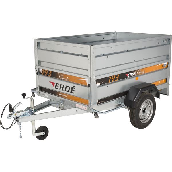 Réhausse ridelle 40 cm pour remorque Erdé 213 Réhausse ridelle 40 cm pour remorque Erdé 213