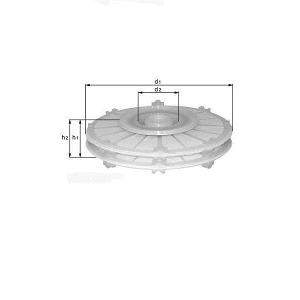 Filtre à huile Knecht OX63 Filtre à huile Knecht OX63