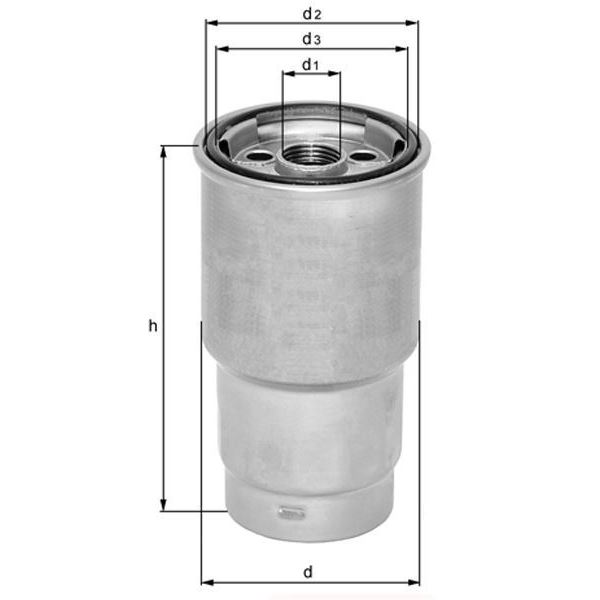 Filtre à gasoil Knecht KC100 Filtre à gasoil Knecht KC100