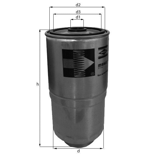 Filtre à gasoil Knecht KC36 Filtre à gasoil Knecht KC36