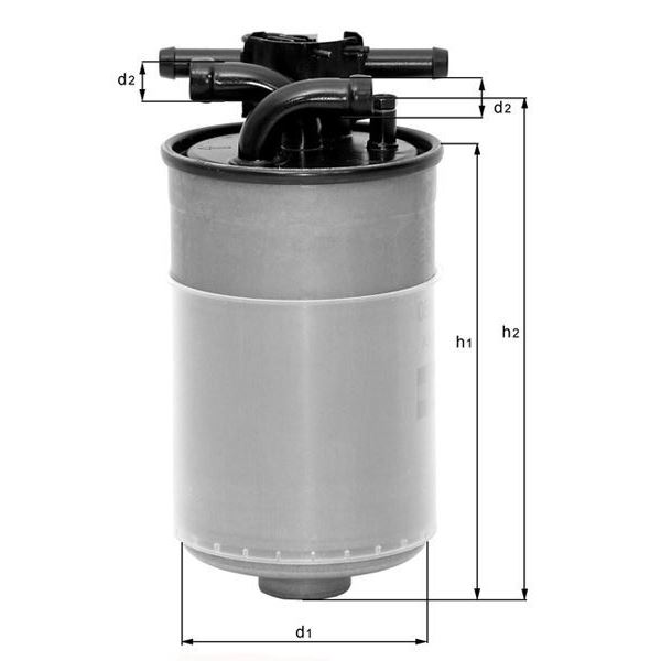 Filtre à gasoil Knecht KL154 Filtre à gasoil Knecht KL154
