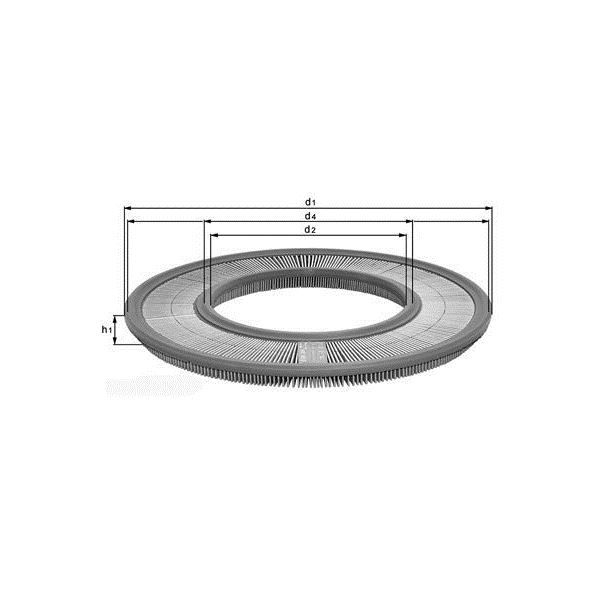 Filtre à air Knecht LX91 Filtre à air Knecht LX91