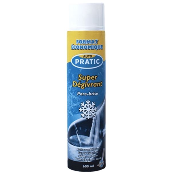 Dégivrant aérosol 600 ml Autopratic Dégivrant aérosol 600 ml Autopratic