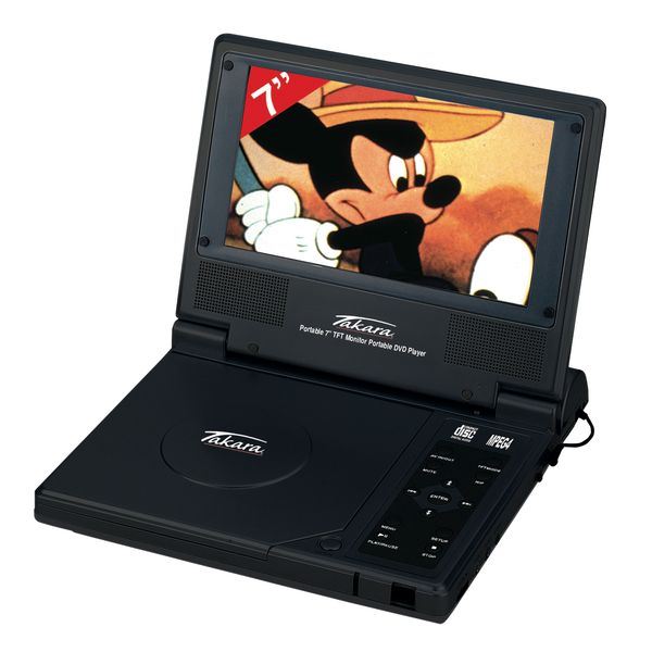 Lecteur DVD portable Takara DIV 72 Lecteur DVD portable Takara DIV 72
