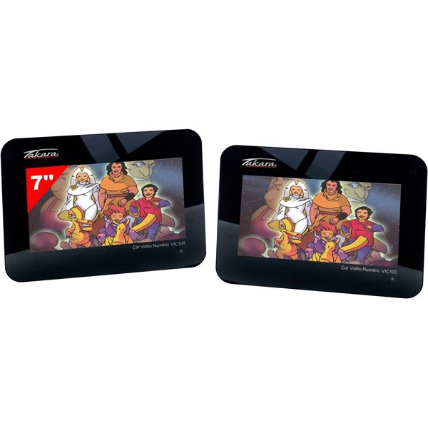 Pack vidéo 2 écrans Takara VIC 100 Pack vidéo 2 écrans Takara VIC 100