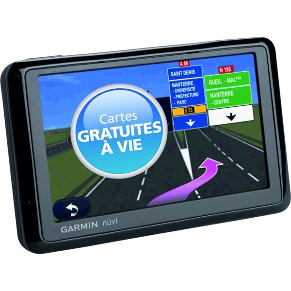 GPS Garmin Nüvi 1390T cartes gratuites à vie GPS Garmin Nüvi 1390T cartes gratuites à vie