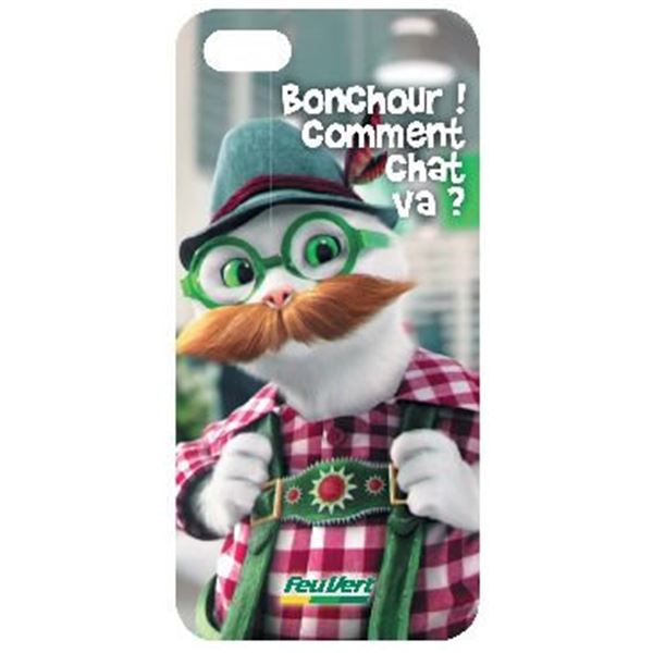 Coque iPhone 4 chat allemand Feu Vert Coque iPhone 4 chat allemand Feu Vert