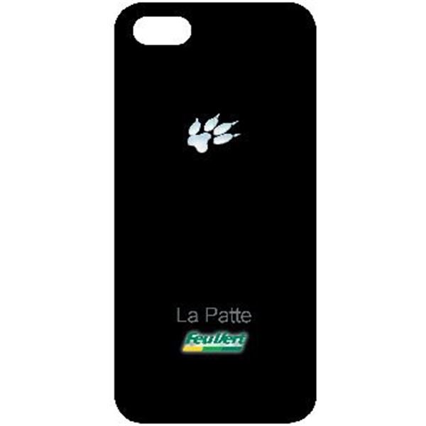 Coque iPhone 5 patte de chat Feu Vert Coque iPhone 5 patte de chat Feu Vert
