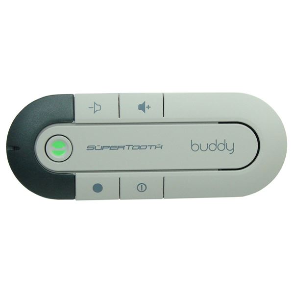 KIT MAINS-LIBRES BLUETOOTH® SUPERTOOTH BUDDY GRIS/NOIR KIT MAINS-LIBRES BLUETOOTH® SUPERTOOTH BUDDY GRIS/NOIR