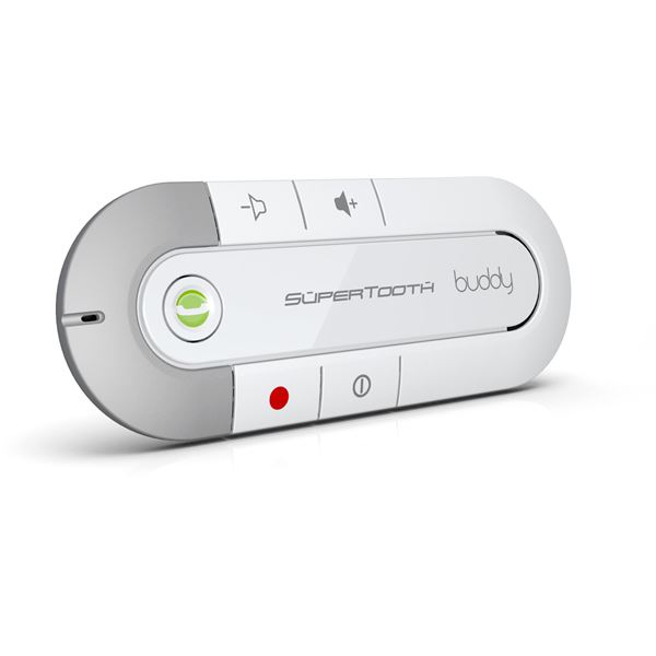 Kit mains-libres Bluetooth® Supertooth buddy blanc Kit mains-libres Bluetooth® Supertooth buddy blanc