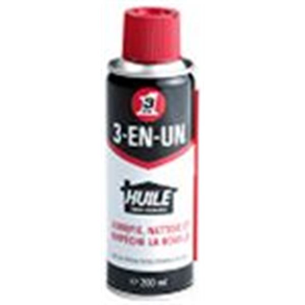 Huile tous usages 3-en-1 Aérosol 200 ml Huile tous usages 3-en-1 Aérosol 200 ml