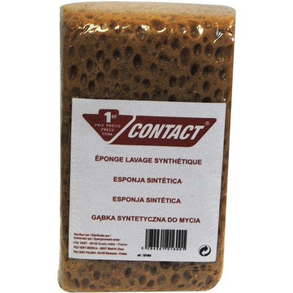 Éponge de lavage synthétique Contact Éponge de lavage synthétique Contact