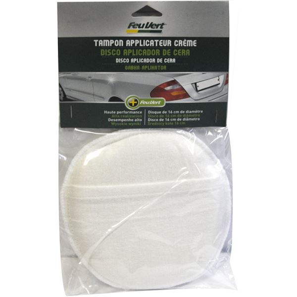 Éponge pour application crèmes et polishs Feu Vert Éponge pour application crèmes et polishs Feu Vert