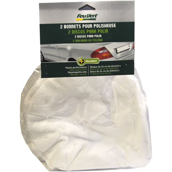 2 Bonnets pour polisheuse 2 Bonnets pour polisheuse