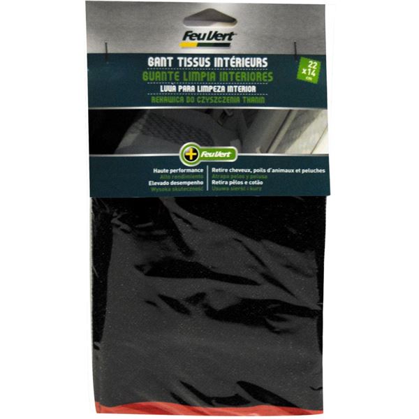 Gant anti-poils et peluches Feu Vert Gant anti-poils et peluches Feu Vert