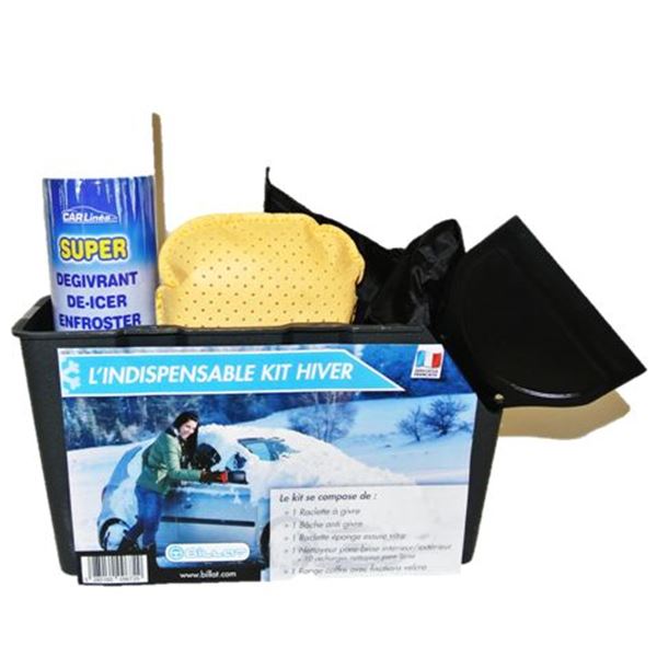 Kit d'entretien auto hiver 3 accessoires Kit d'entretien auto hiver 3 accessoires