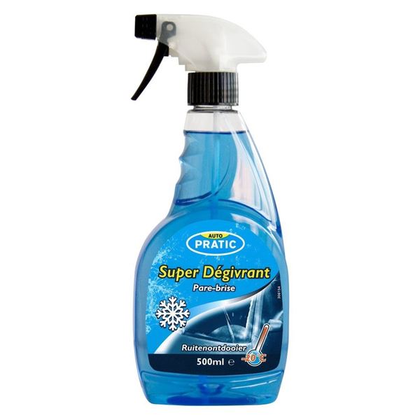 Dégivrant pare brise pulvérisateur 500 ml Dégivrant pare brise pulvérisateur 500 ml