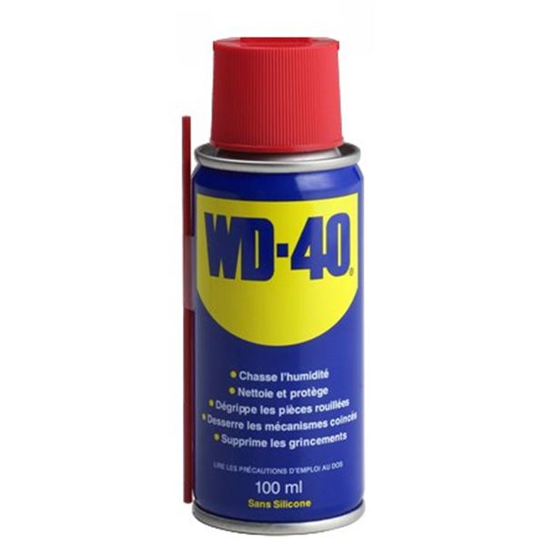 Lubrifiant multifonction WD40 100 ml Lubrifiant multifonction WD40 100 ml