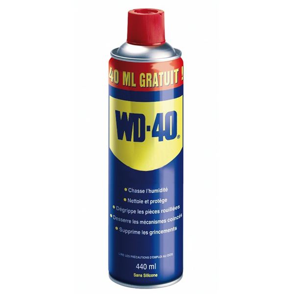 WD-40 400ml +10% gratuit WD-40 400ml +10% gratuit