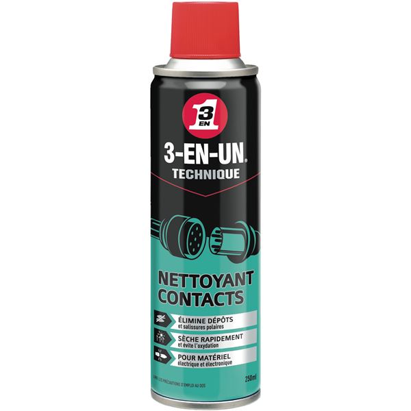 Nettoyant contacts aérosol 250 ml Nettoyant contacts aérosol 250 ml