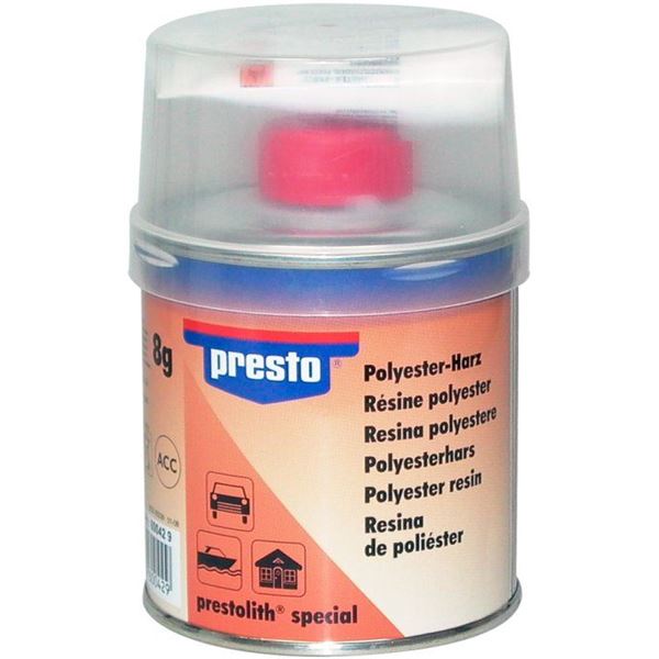 Mastic résine polyester Presto 250 g Mastic résine polyester Presto 250 g