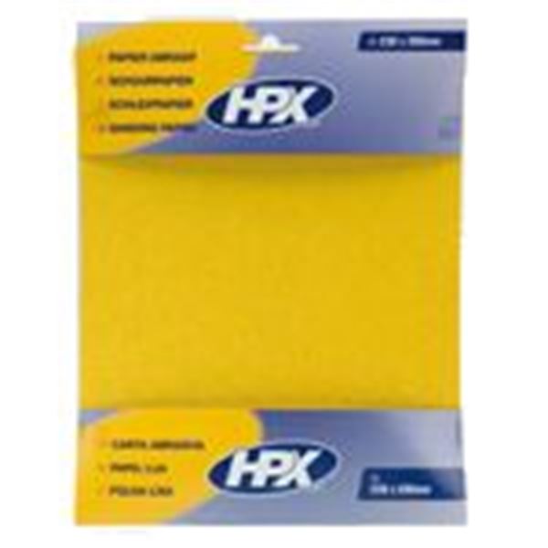 Papier abrasif sec HPX P80 x 4 Papier abrasif sec HPX P80 x 4