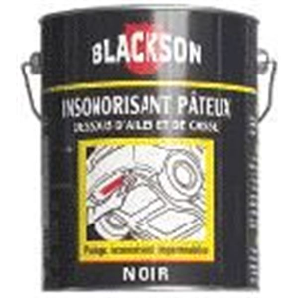 Insonorisant voiture pâteux noir 1 kg Insonorisant voiture pâteux noir 1 kg