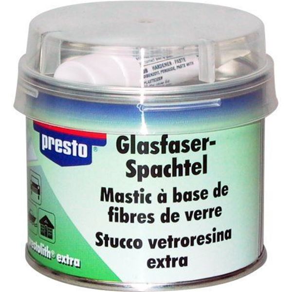 Mastic fibre de verre + durcisseur 250g Mastic fibre de verre + durcisseur 250g
