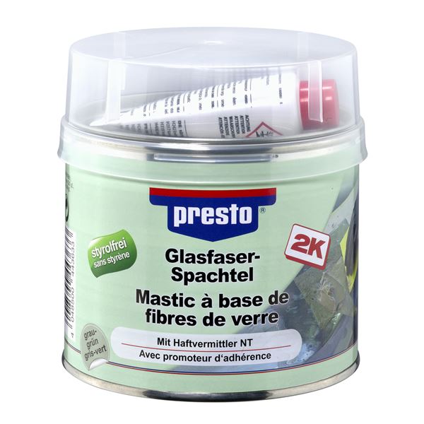 Mastic fibre de verre + durcisseur 1kg Mastic fibre de verre + durcisseur 1kg