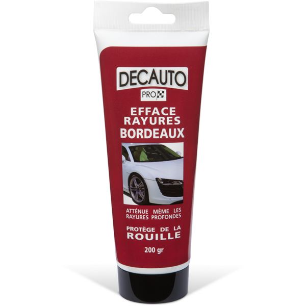 Efface rayures bordeaux Decauto 200 grs Efface rayures bordeaux Decauto 200 grs