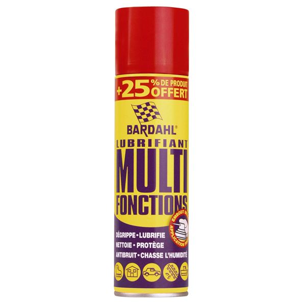 Lubrifiant multifonctions Bardahl 200ml + 50ml offerts Lubrifiant multifonctions Bardahl 200ml + 50ml offerts