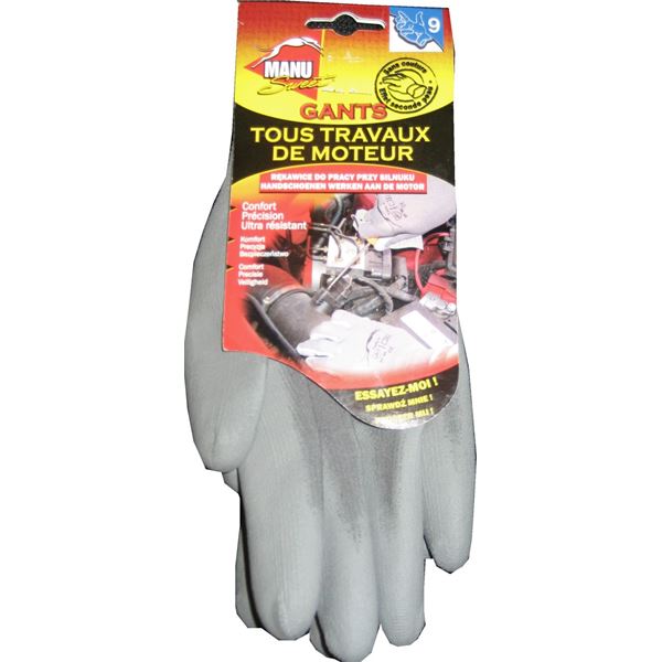 Gant Manusweet tous travaux moteur taille 9 Gant Manusweet tous travaux moteur taille 9