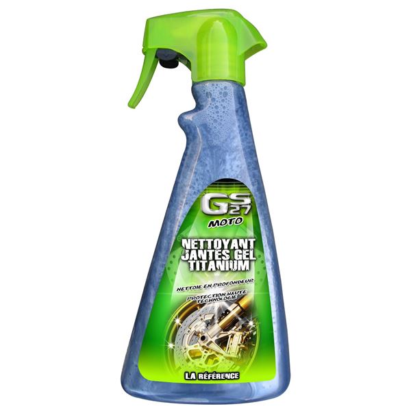 Nettoyant jantes gel titanium GS27 Moto 500ml Nettoyant jantes gel titanium GS27 Moto 500ml