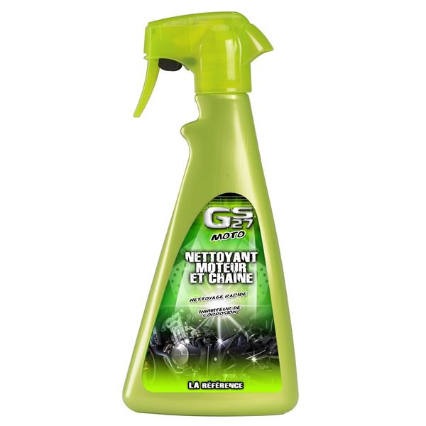 Nettoyant moteur et chaînes GS27 Moto 500ml Nettoyant moteur et chaînes GS27 Moto 500ml