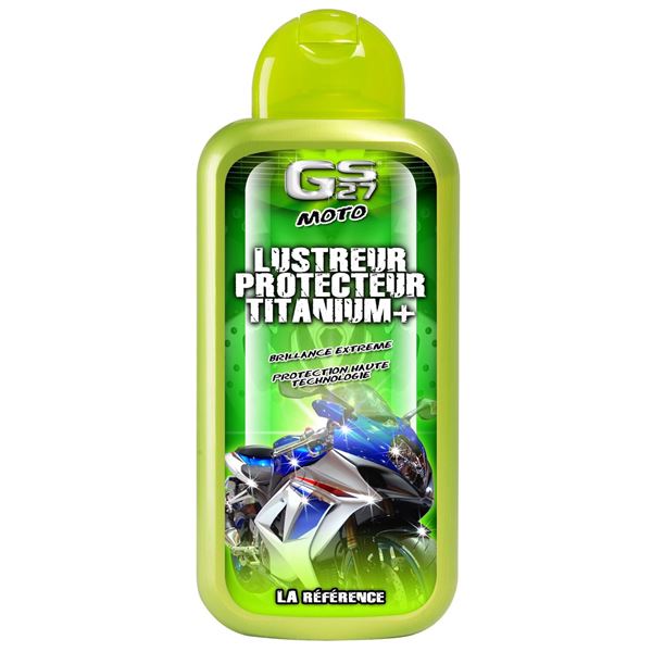 Lustreur protecteur titanium + GS27 Moto 500ml Lustreur protecteur titanium + GS27 Moto 500ml