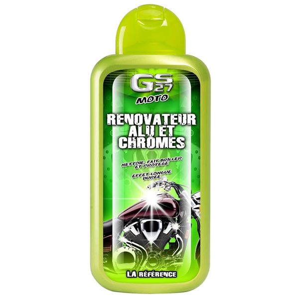 Rénovateur alu et chromes GS27 Moto 375ml Rénovateur alu et chromes GS27 Moto 375ml