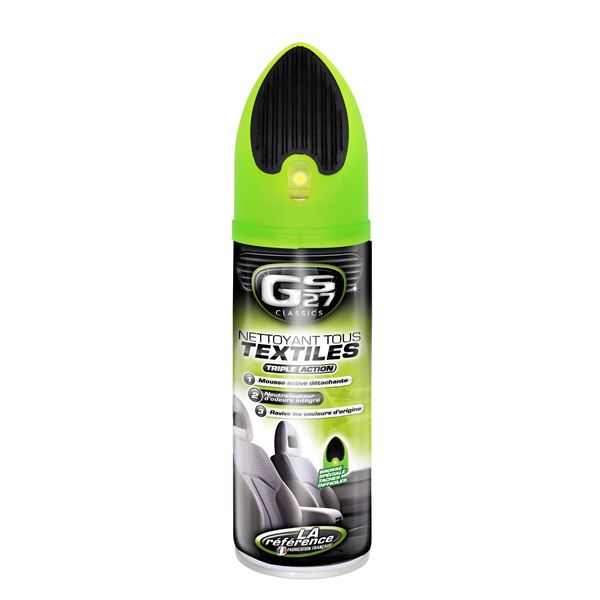 Nettoyant tissus et brosse GS27 400 ml Nettoyant tissus et brosse GS27 400 ml