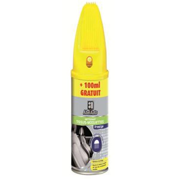Nettoyant tissus moquette avec brosse Abel Prestige 300 + 100 ml offerts Nettoyant tissus moquette avec brosse Abel Prestige 300 + 100 ml offerts