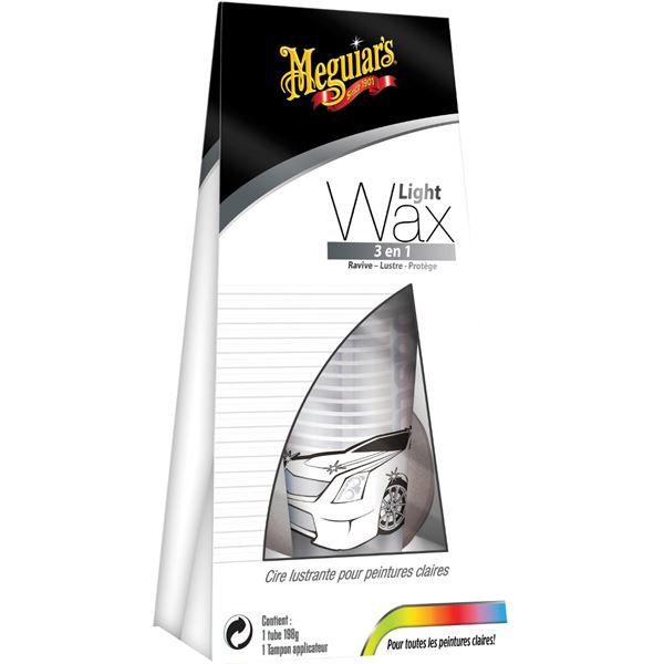 Cire lustrante Light pour peintures claires Meguiar's Cire lustrante Light pour peintures claires Meguiar's
