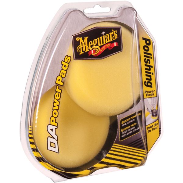 Pack 2 tampons de lustrage pour polisheuse DaPower Meguiar's Pack 2 tampons de lustrage pour polisheuse DaPower Meguiar's