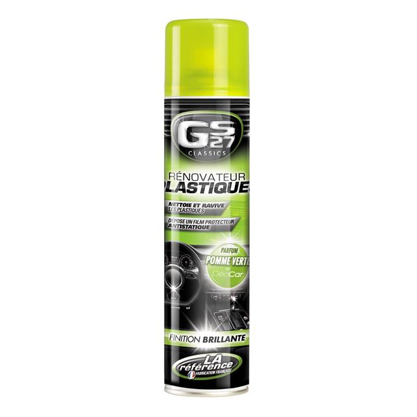 Rénovateur plastique brillant pomme verte 400ml GS27 Rénovateur plastique brillant pomme verte 400ml GS27