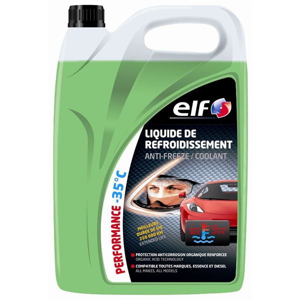 Liquide de refroidissement Elf -35° 4l Liquide de refroidissement Elf -35° 4l
